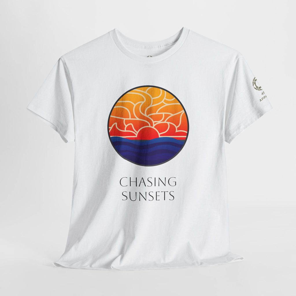 Chasing Sunsets Heavy Cotton Tee
