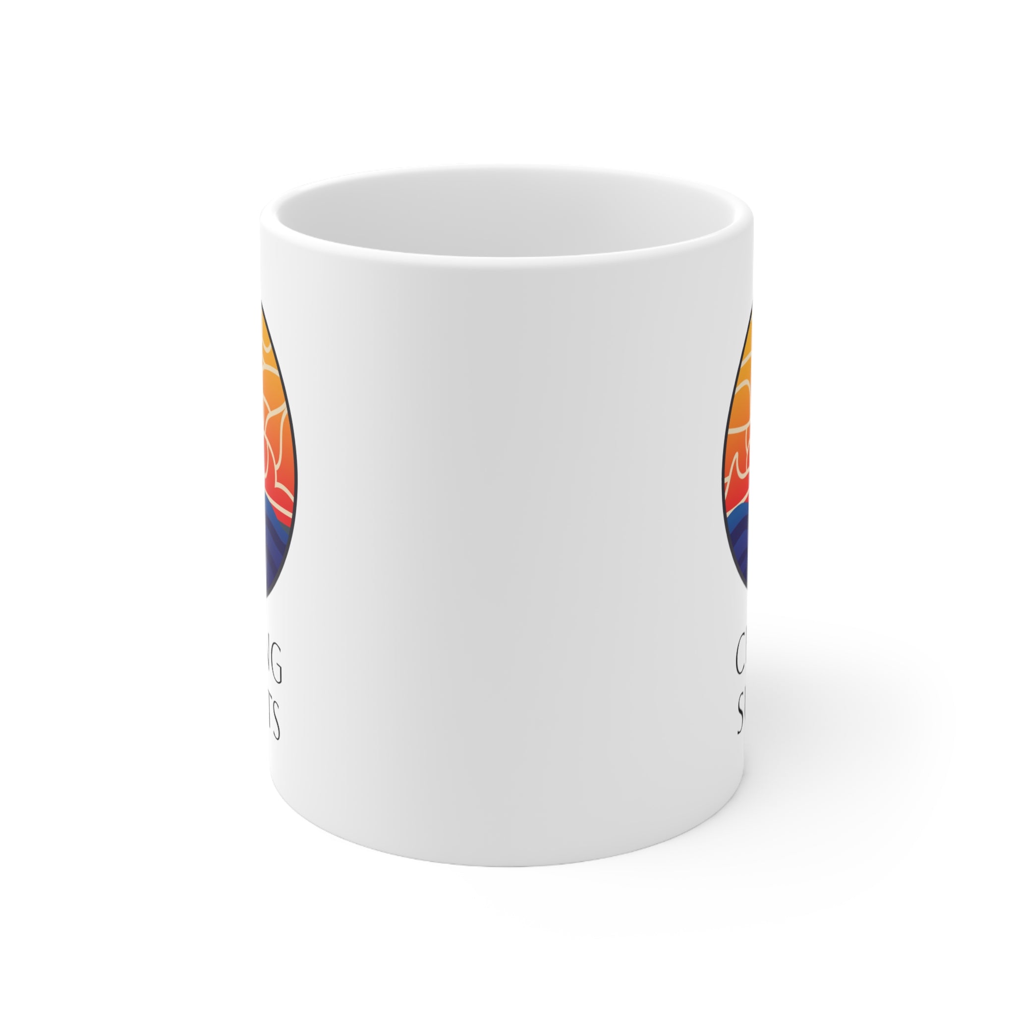 Sunset Vibes Ceramic Coffee Cups