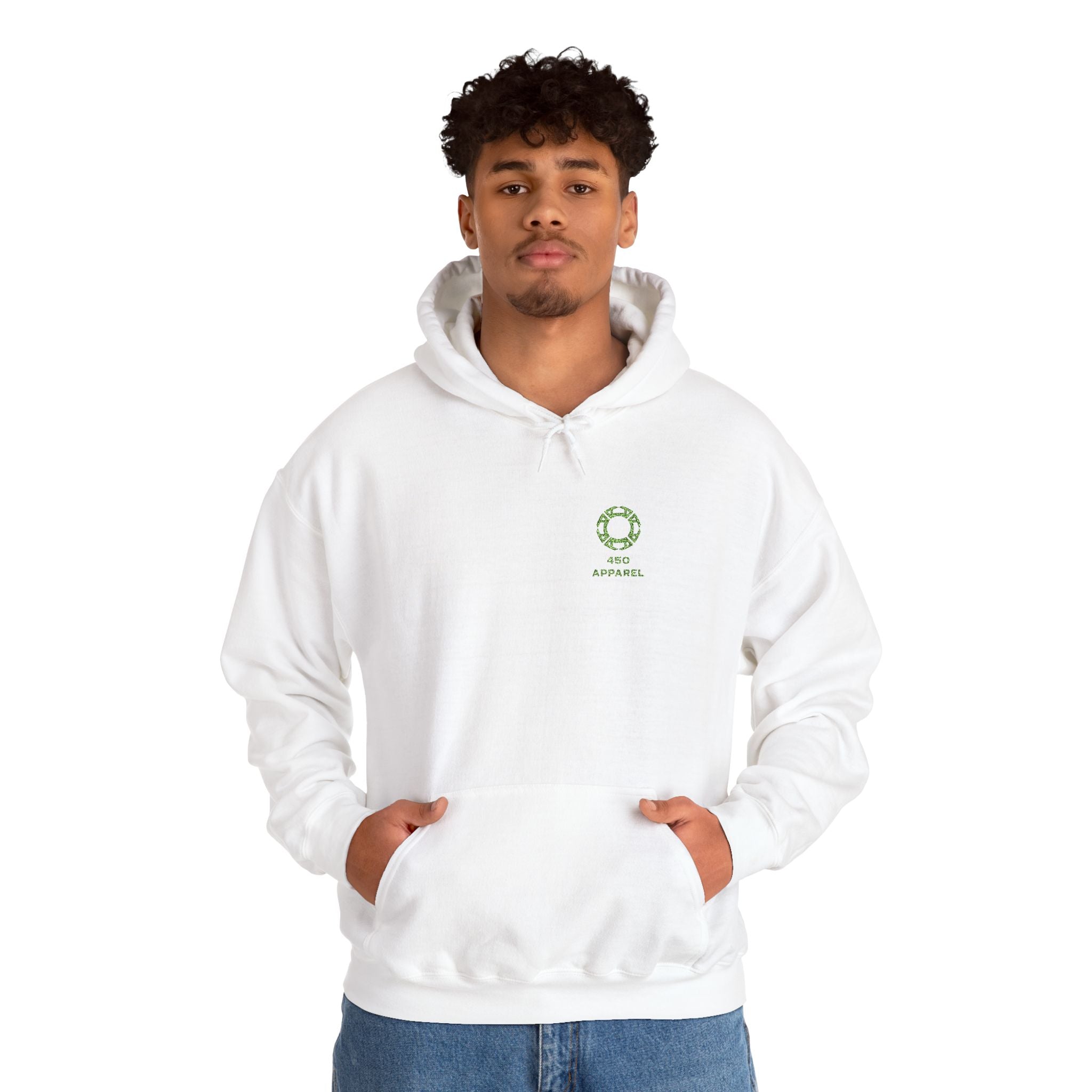 Original Design 450-Apparel Pullover Hoodie with embroided logo
