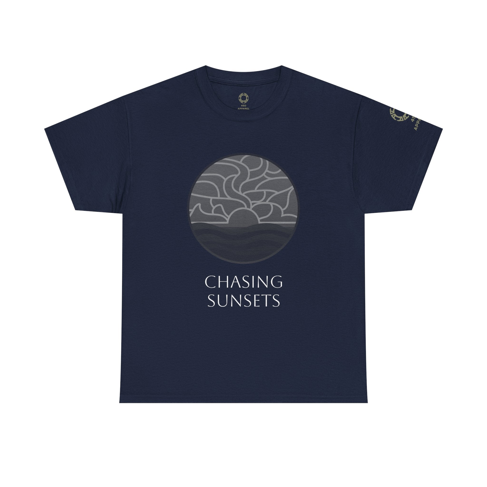 Chasing Sunsets Tee - Heavy Cotton T-shirt - 50% Opacity
