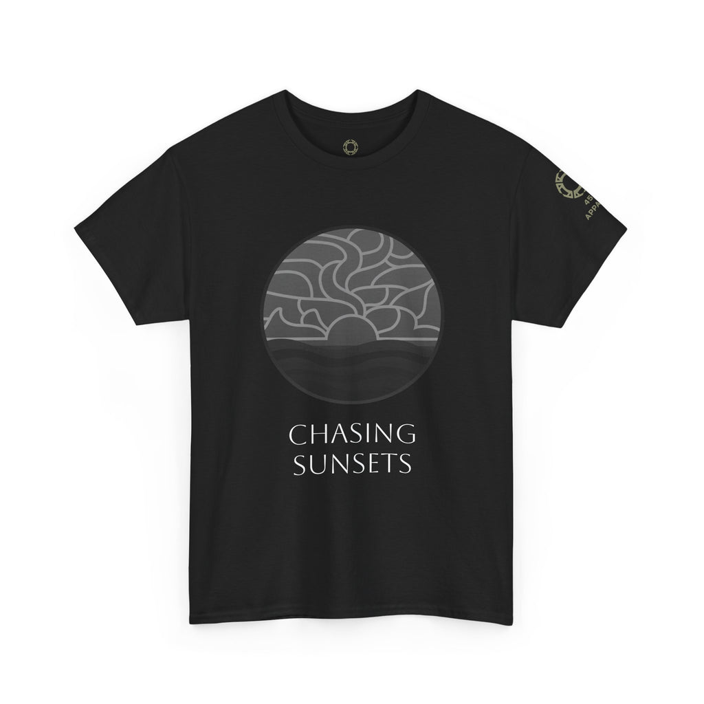 Chasing Sunsets Tee - Heavy Cotton T-shirt - 50% Opacity