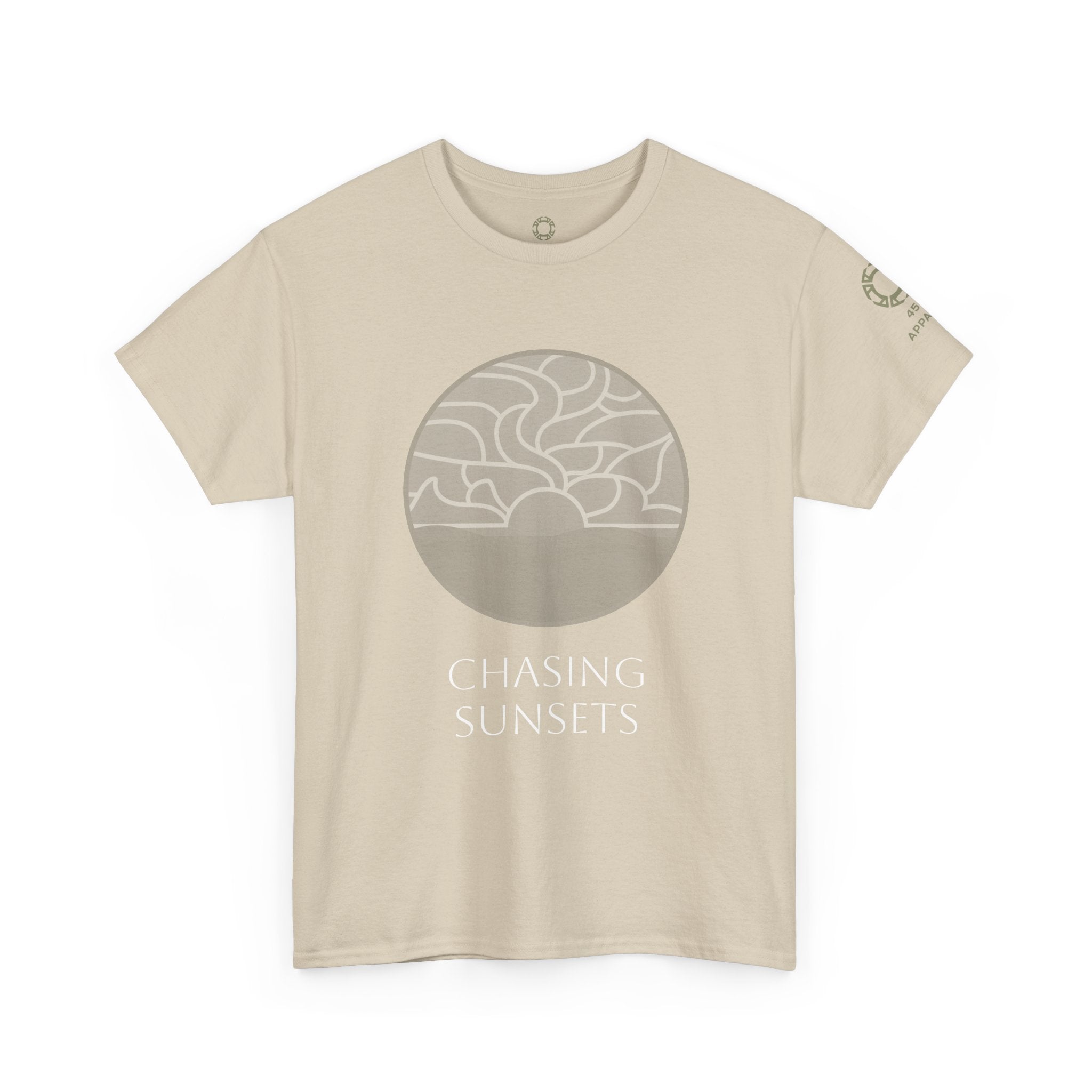 Chasing Sunsets Tee - Heavy Cotton T-shirt - 50% Opacity