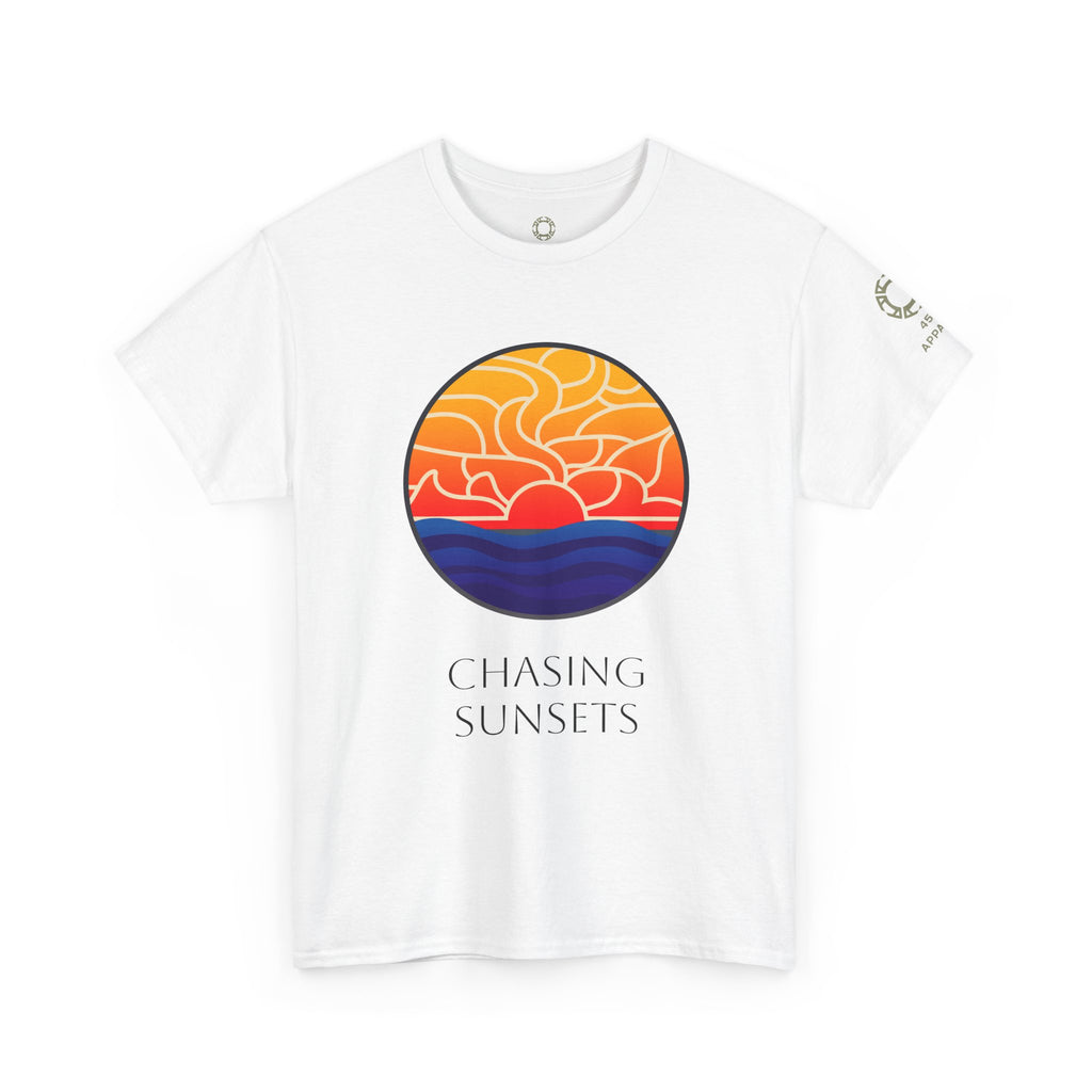 Chasing Sunsets Heavy Cotton Tee