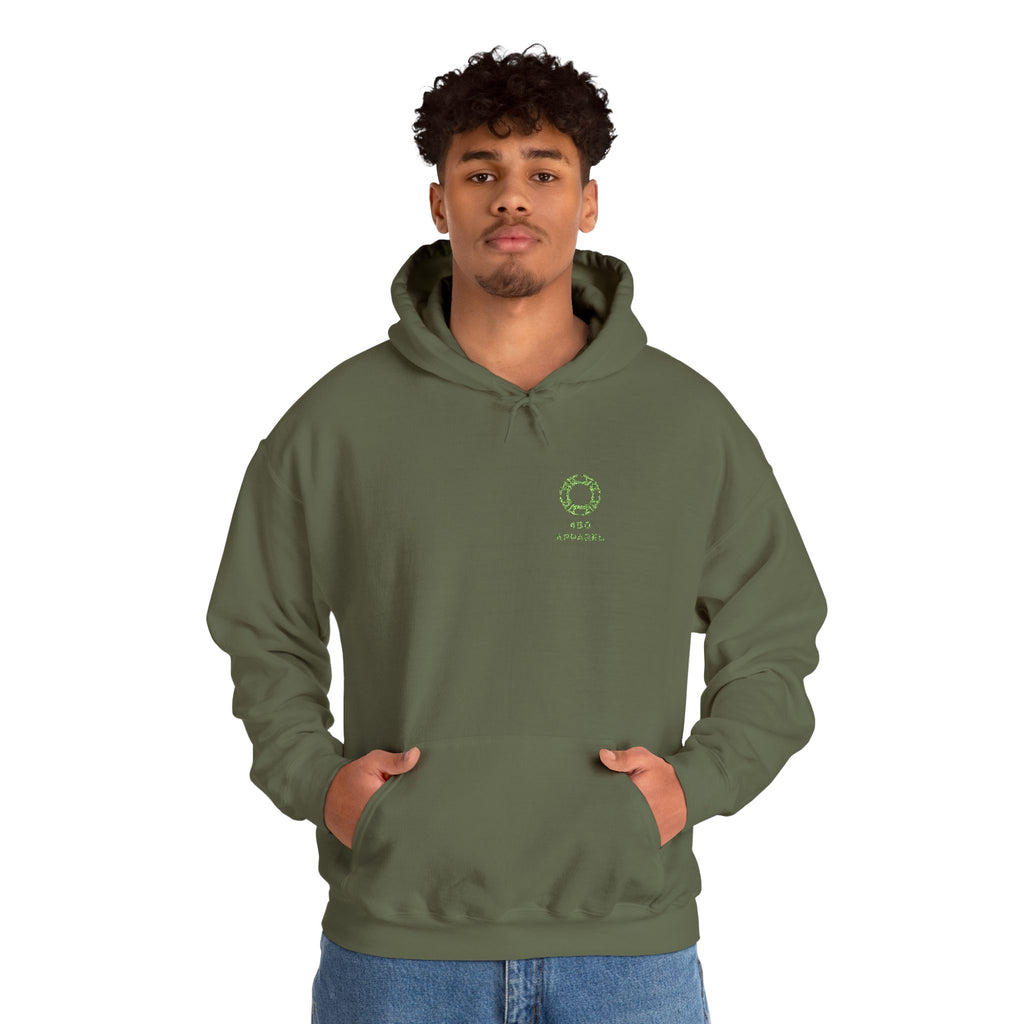Original Design 450-Apparel Pullover Hoodie with embroided logo