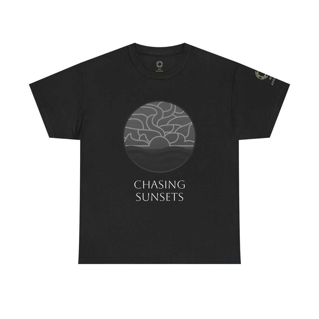 Chasing Sunsets Tee - Heavy Cotton T-shirt - 50% Opacity