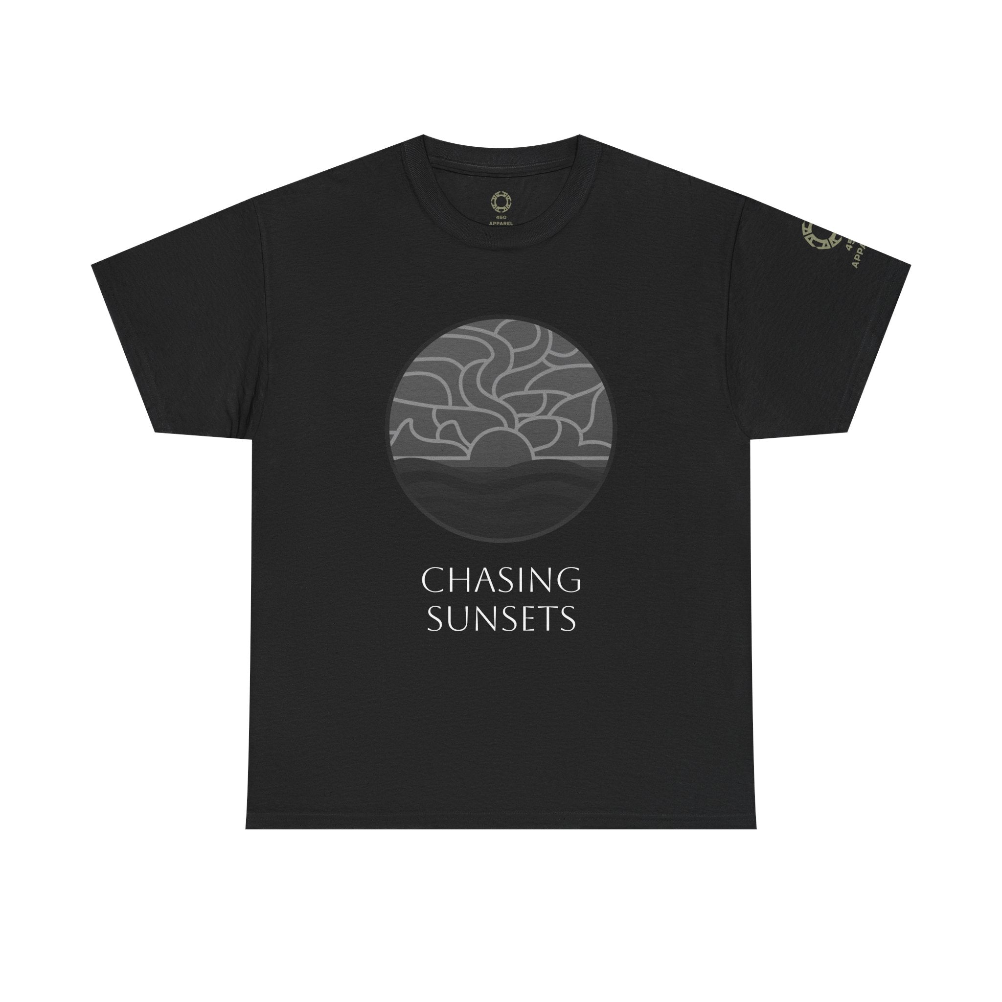 Chasing Sunsets Tee - Heavy Cotton T-shirt - 50% Opacity