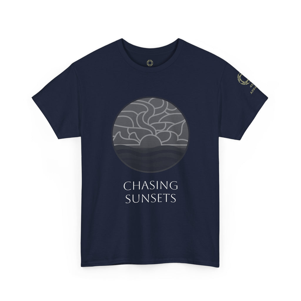 Chasing Sunsets Tee - Heavy Cotton T-shirt - 50% Opacity
