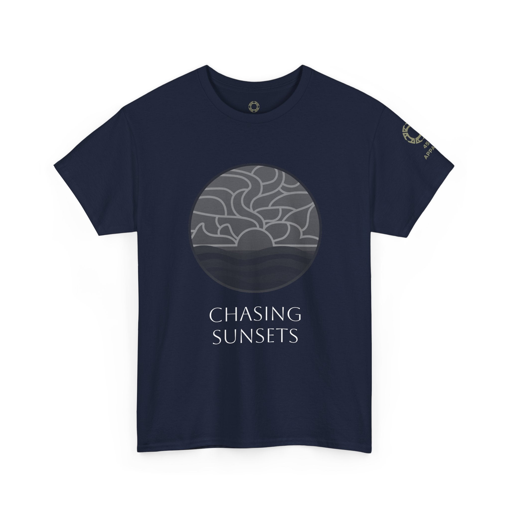 Chasing Sunsets Tee - Heavy Cotton T-shirt - 50% Opacity