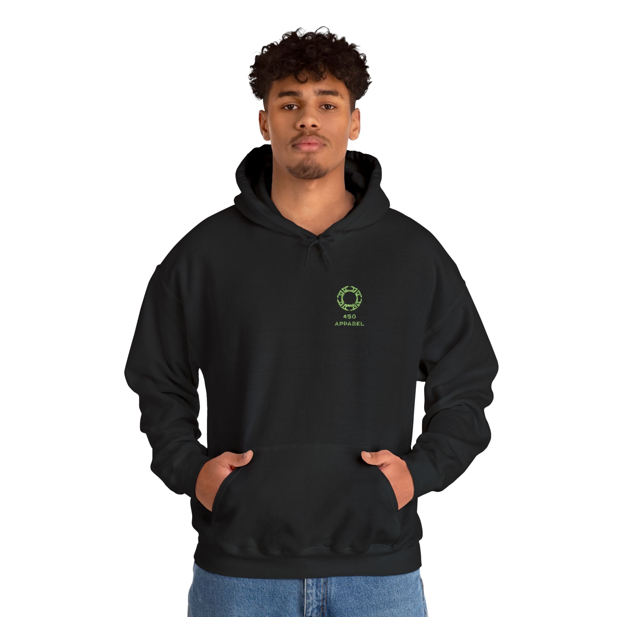 Original Design 450-Apparel Pullover Hoodie with embroided logo